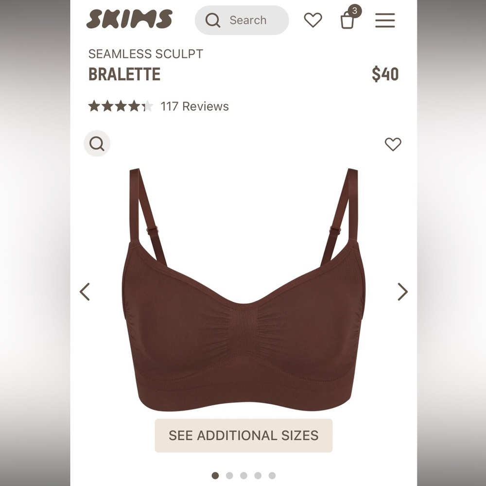 SKIMS bra